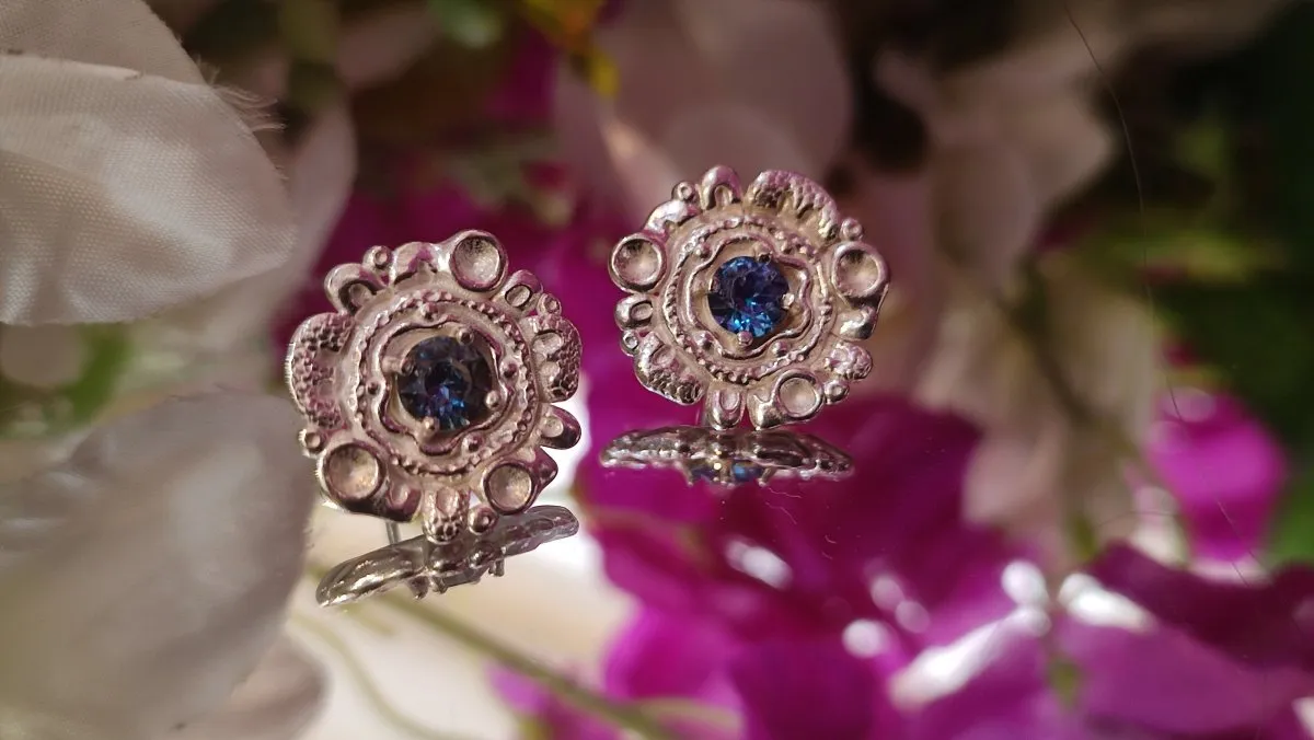 Heart of the Sea Earrings – Sea Urchin Inspired Ocean Jewelry