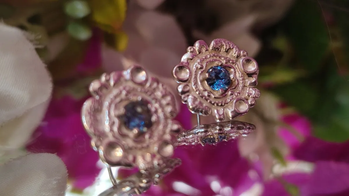 Heart of the Sea Earrings – Sea Urchin Inspired Ocean Jewelry