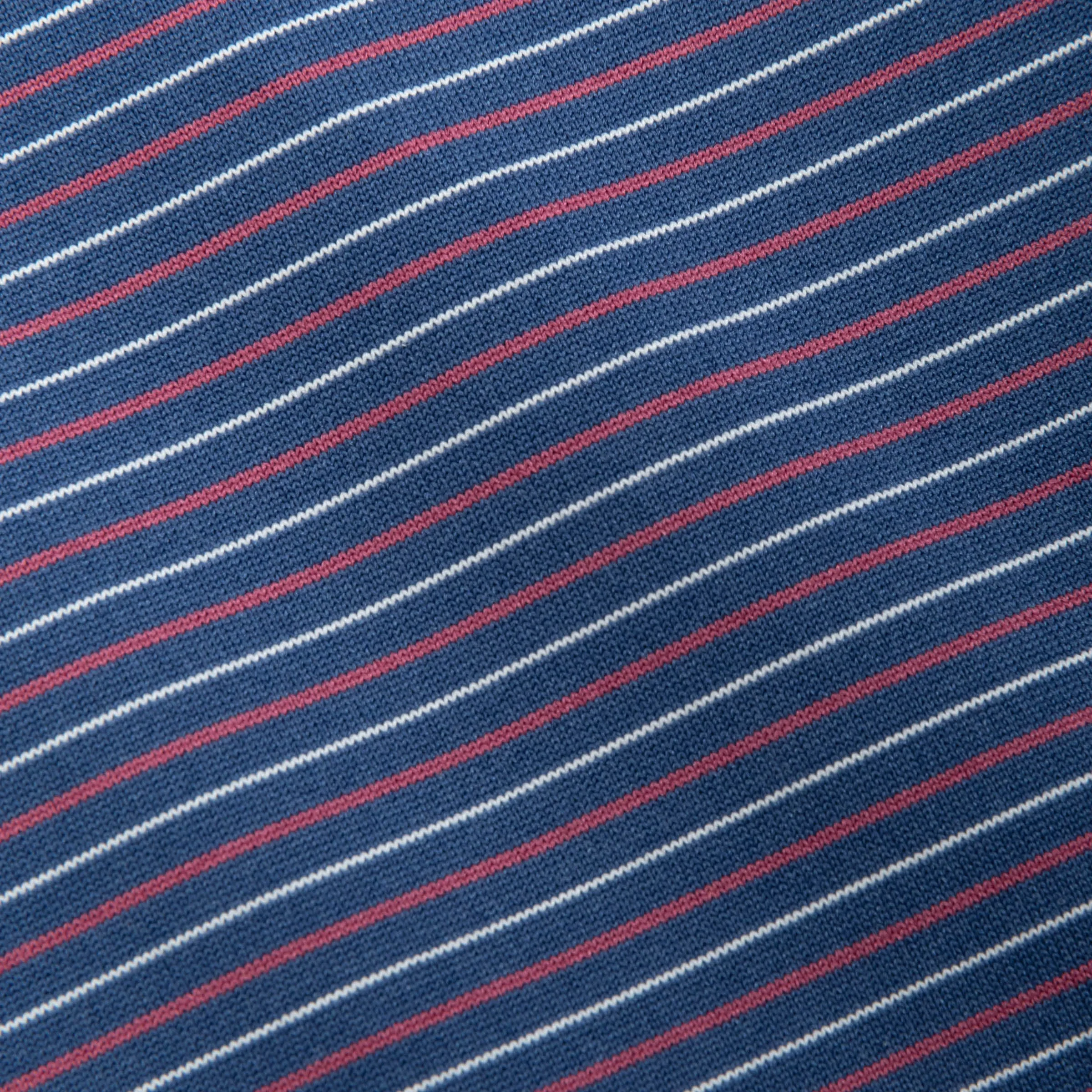 Heathered Pinstripe Performance Polo