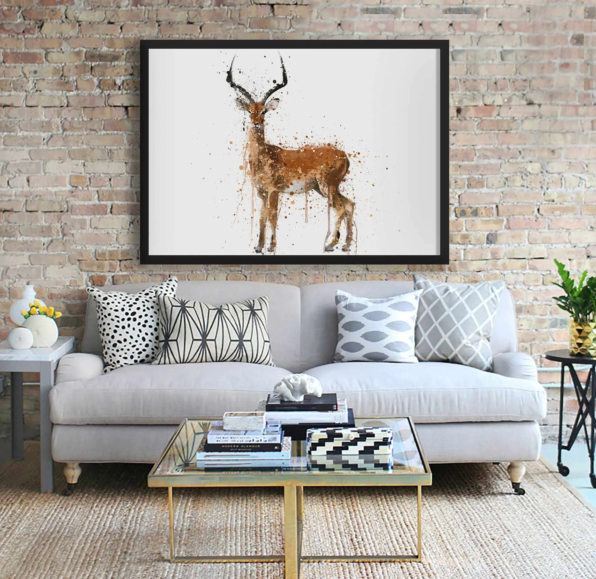 Impala Wall Art Print