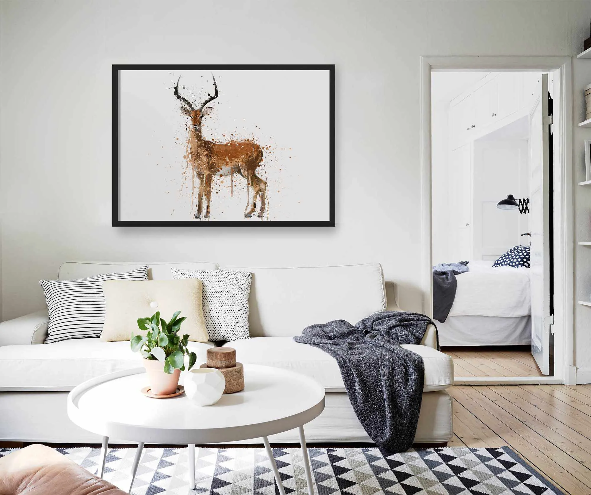 Impala Wall Art Print