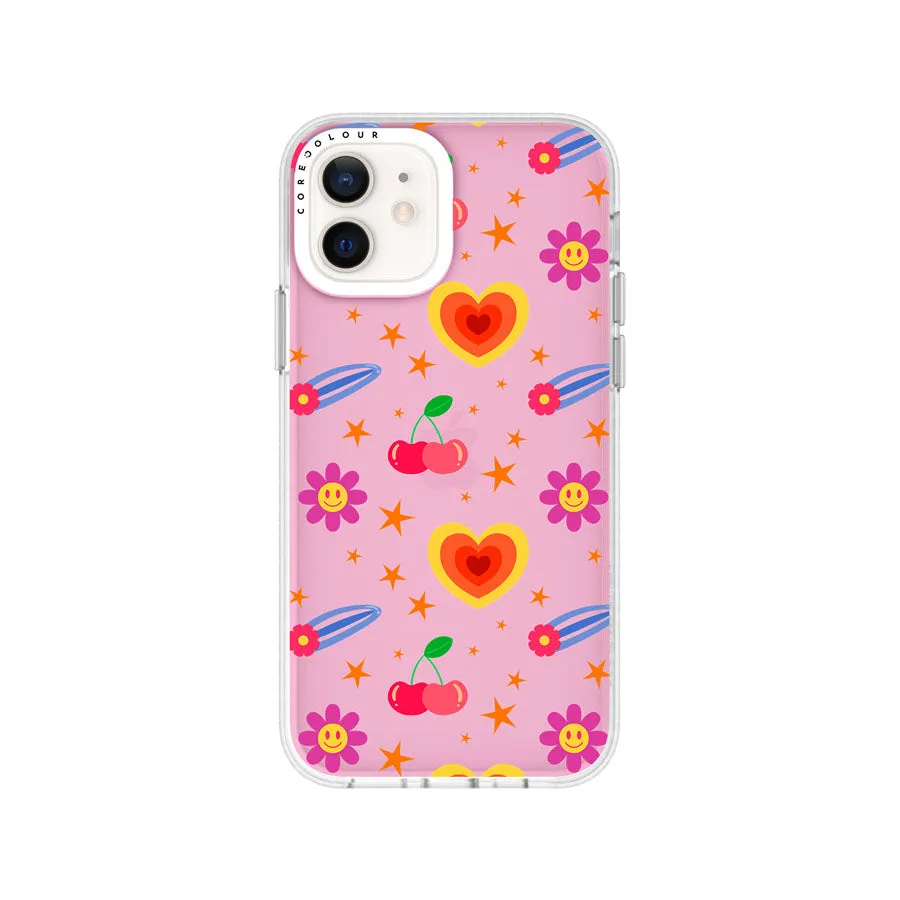 iPhone 12 Happy Vibes Phone Case