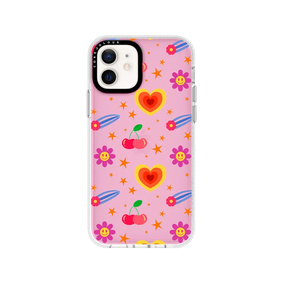 iPhone 12 Happy Vibes Phone Case