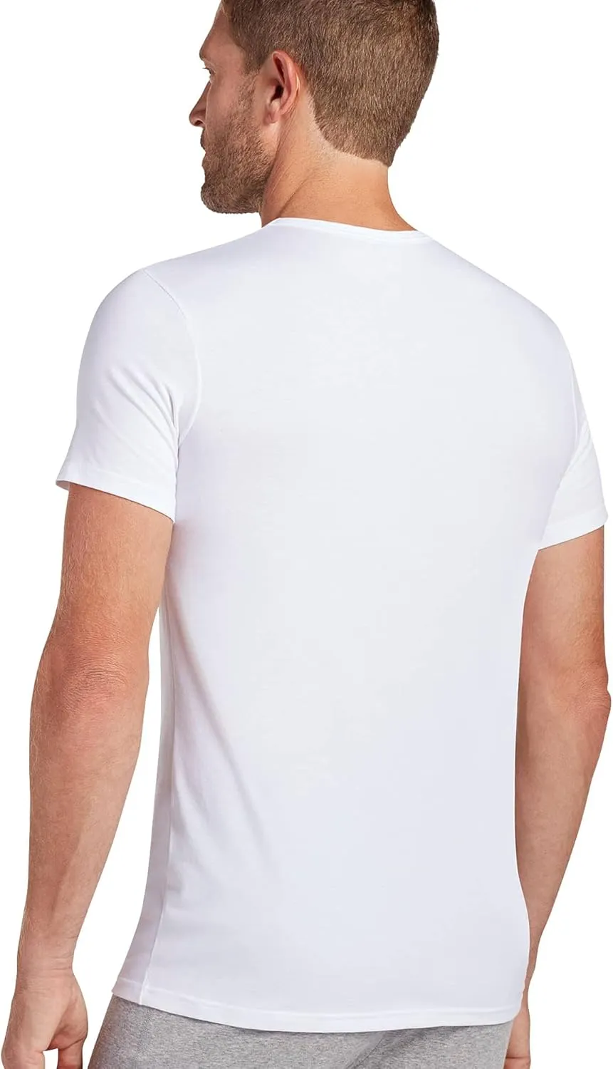 Jockey Men's Undershirt Slim Fit Cotton Stretch Crew Neck Undershirt - 2 Pack