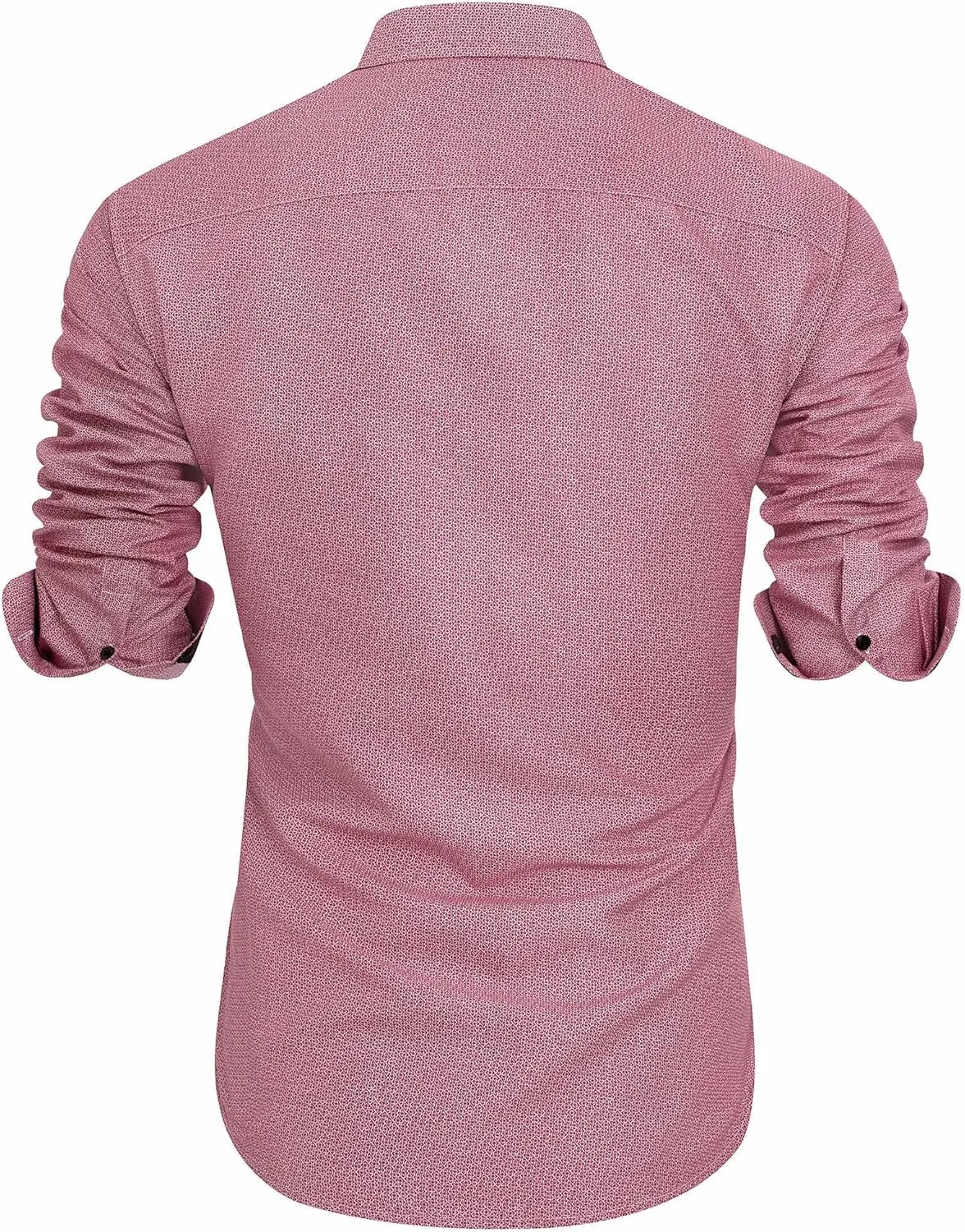 J.VER Men's Printed Dress Shirts Casual Long Sleeve Stylish Button Down Shirt
