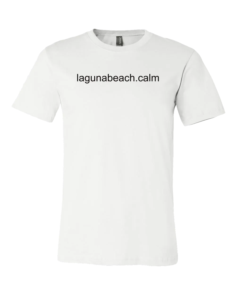 Laguna Beach Calm Unisex Tee - White