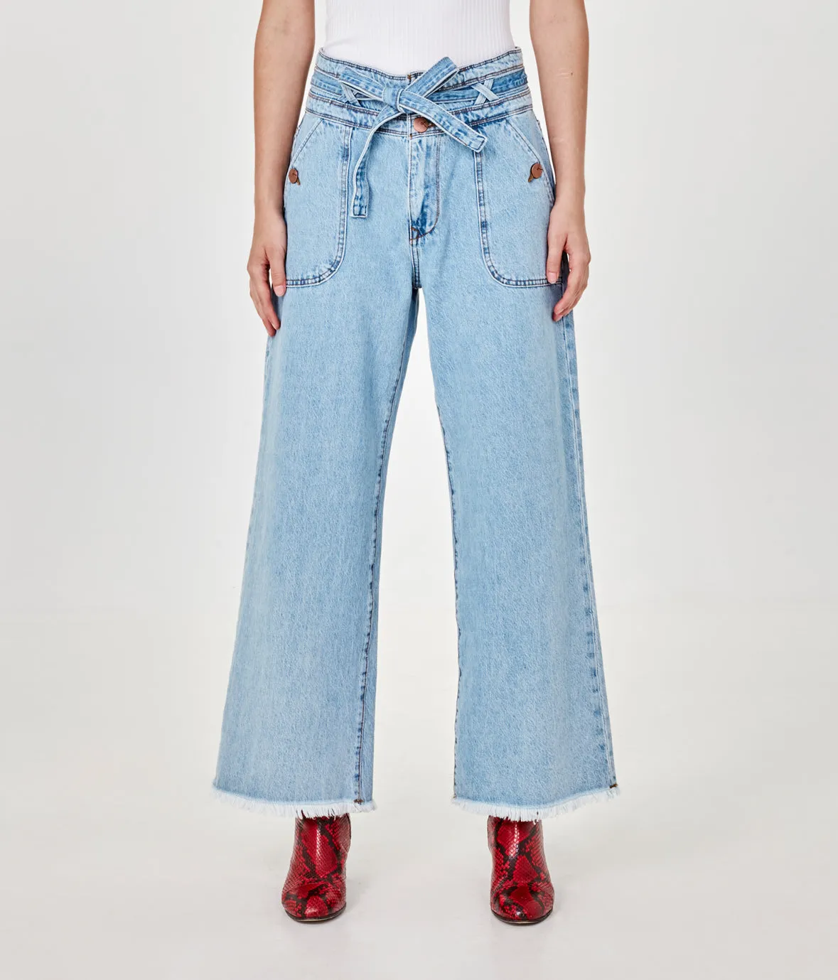 Lola REESESLB High Rise Wide Leg Jean