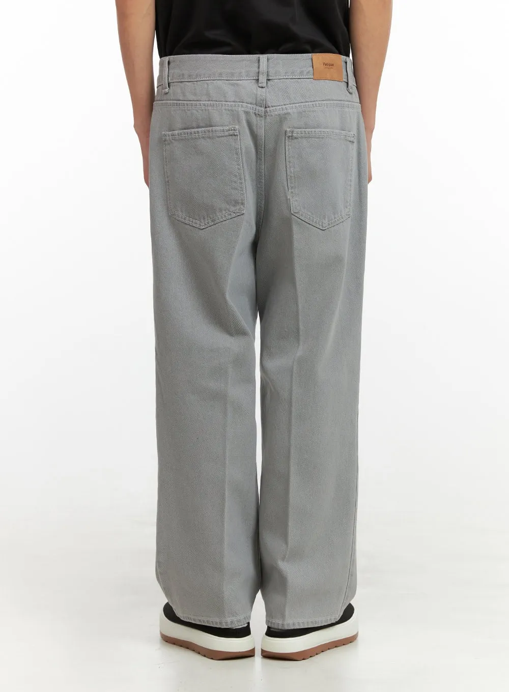 Men's Basic Jeans (Gray) IY431