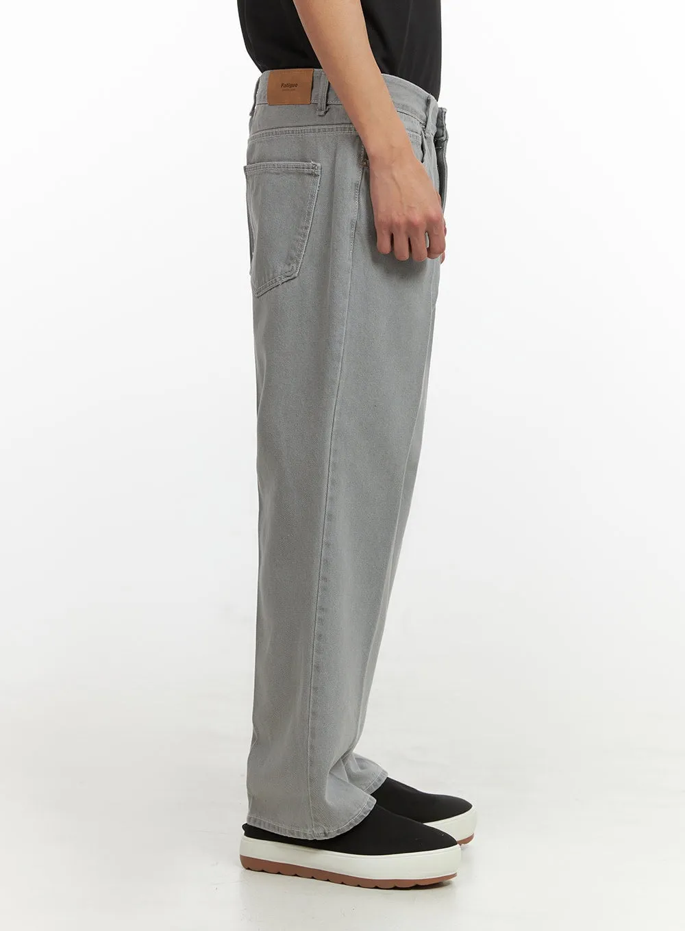 Men's Basic Jeans (Gray) IY431