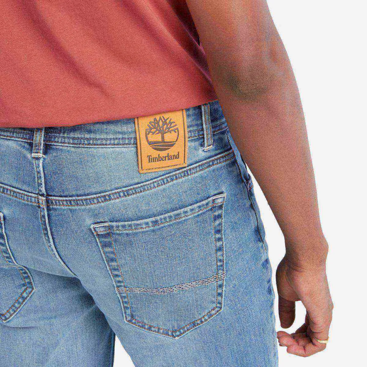 Men's Stretch Indigo Slim Denim Pant