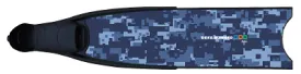 Reef Runner Fin Skin - Blue Digi