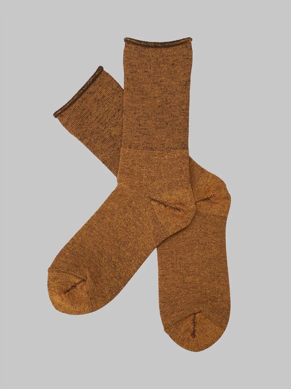 ROTOTO City Socks Yellow/Brown