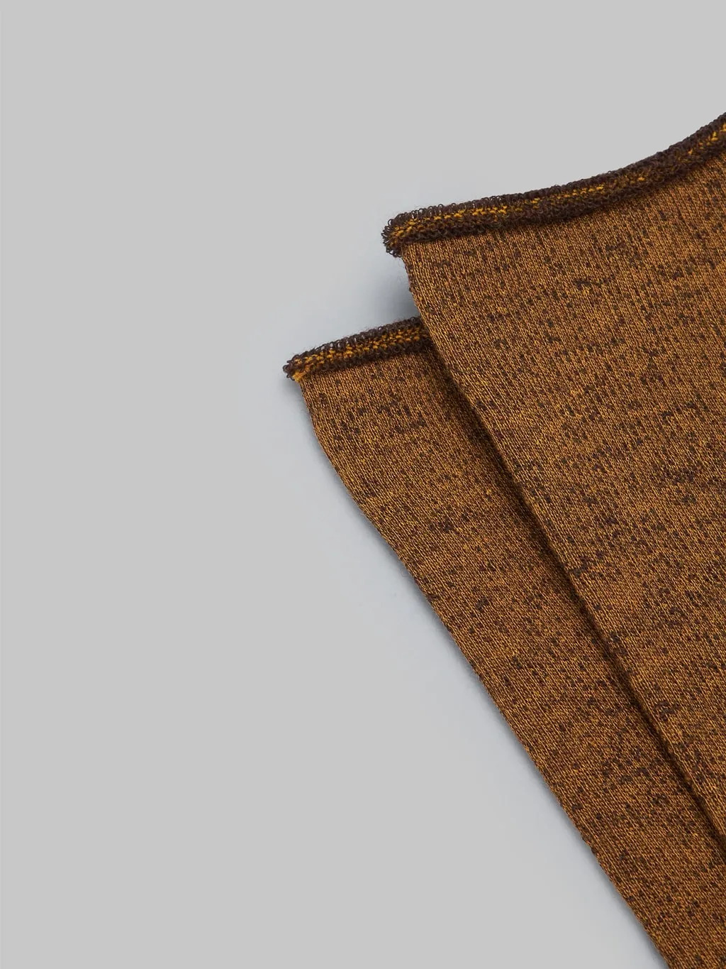 ROTOTO City Socks Yellow/Brown