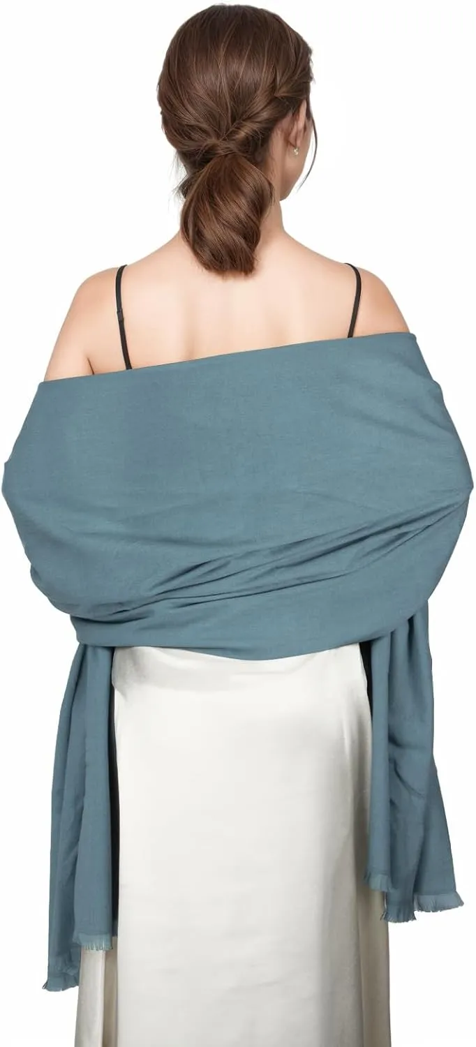 RUI VTRON Shawl Wraps for Women Pashmina Shawls and Wraps for Evening Dresses Large Soft Scarf Winter Scarf Wedding Shawl