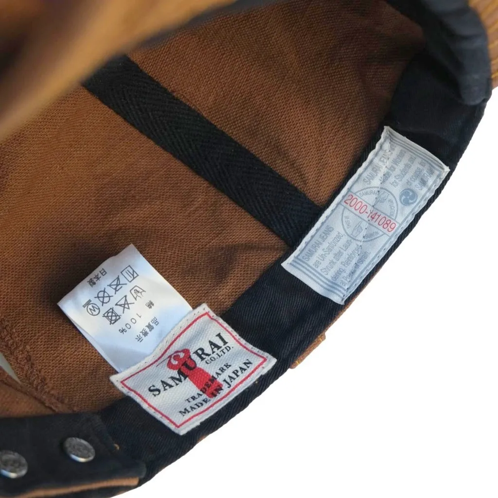Samurai Jeans SJ201WC-310DX-DCII 15oz. Heavyweight Duck Work Cap