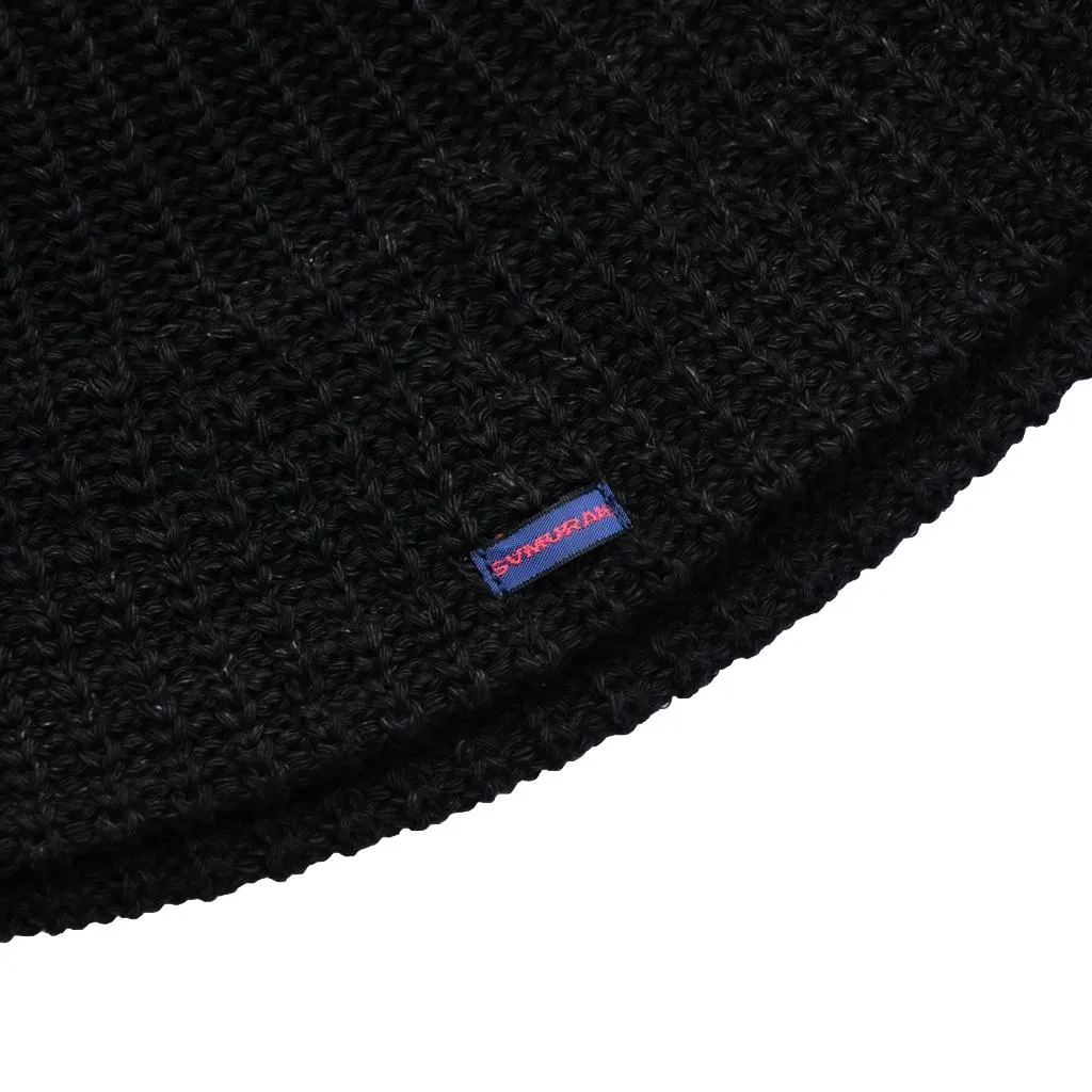 Samurai Jeans SJ401NC Black Bucket Beanie