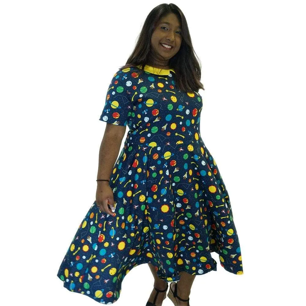 Space Exploration Parks Dress