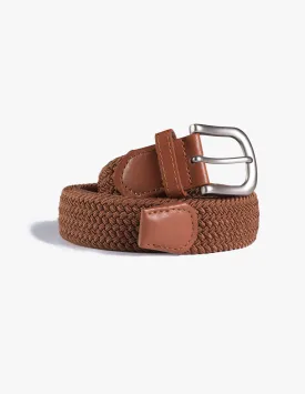 STRETCH BELT BROWN
