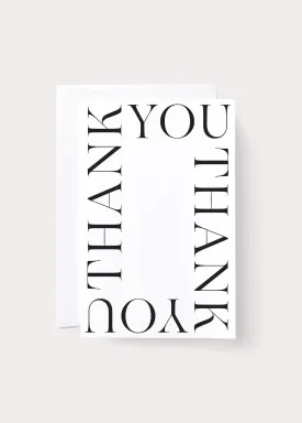 Thank You in White
