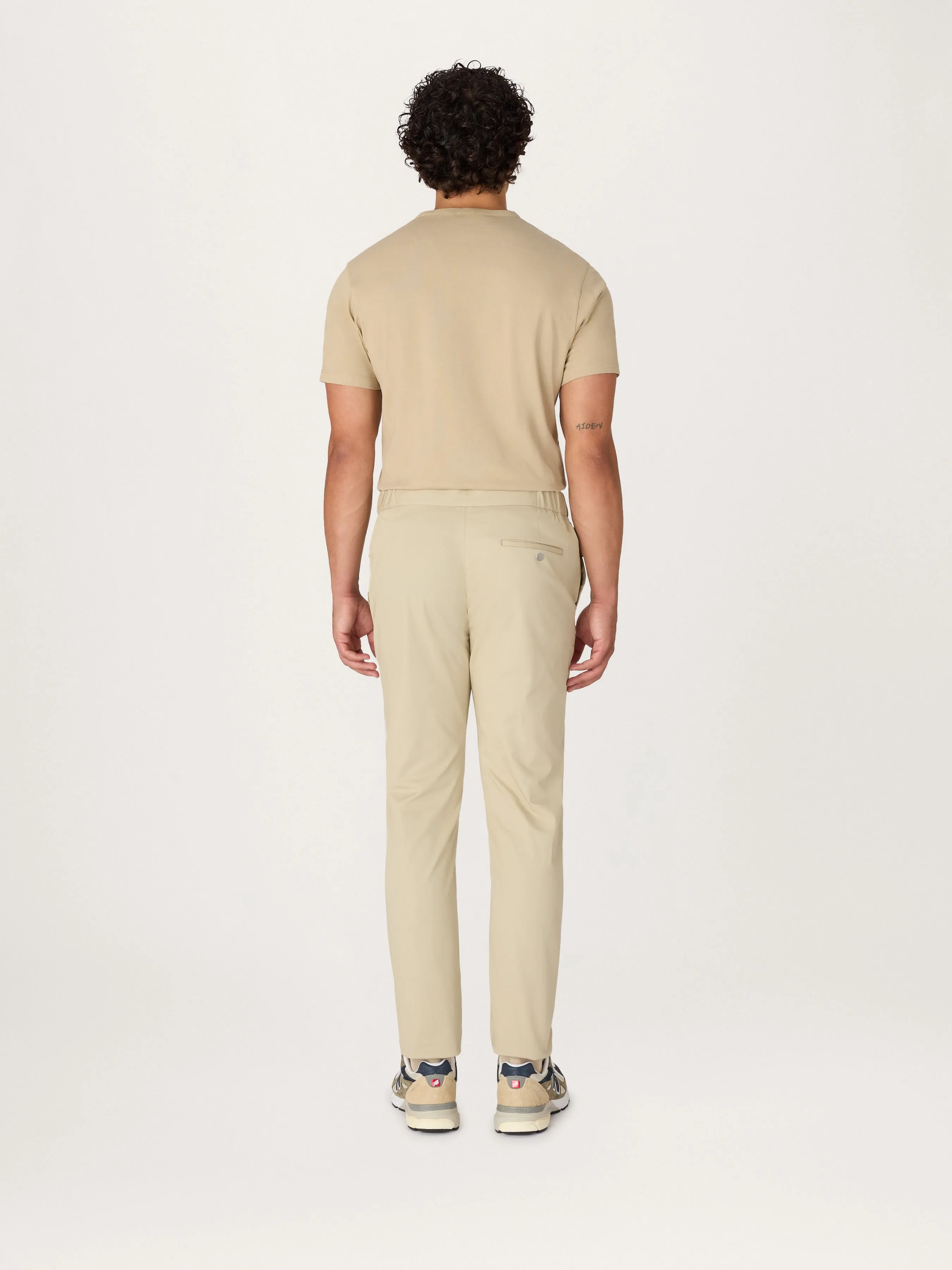 The 24 Trouser || Oat | Stretch Cotton
