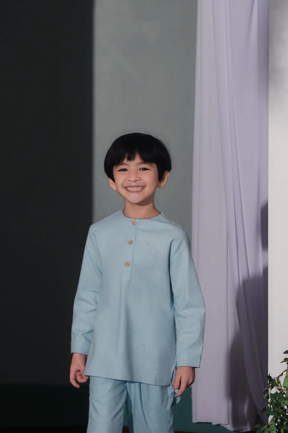 The Bayang Kurta - Light Blue
