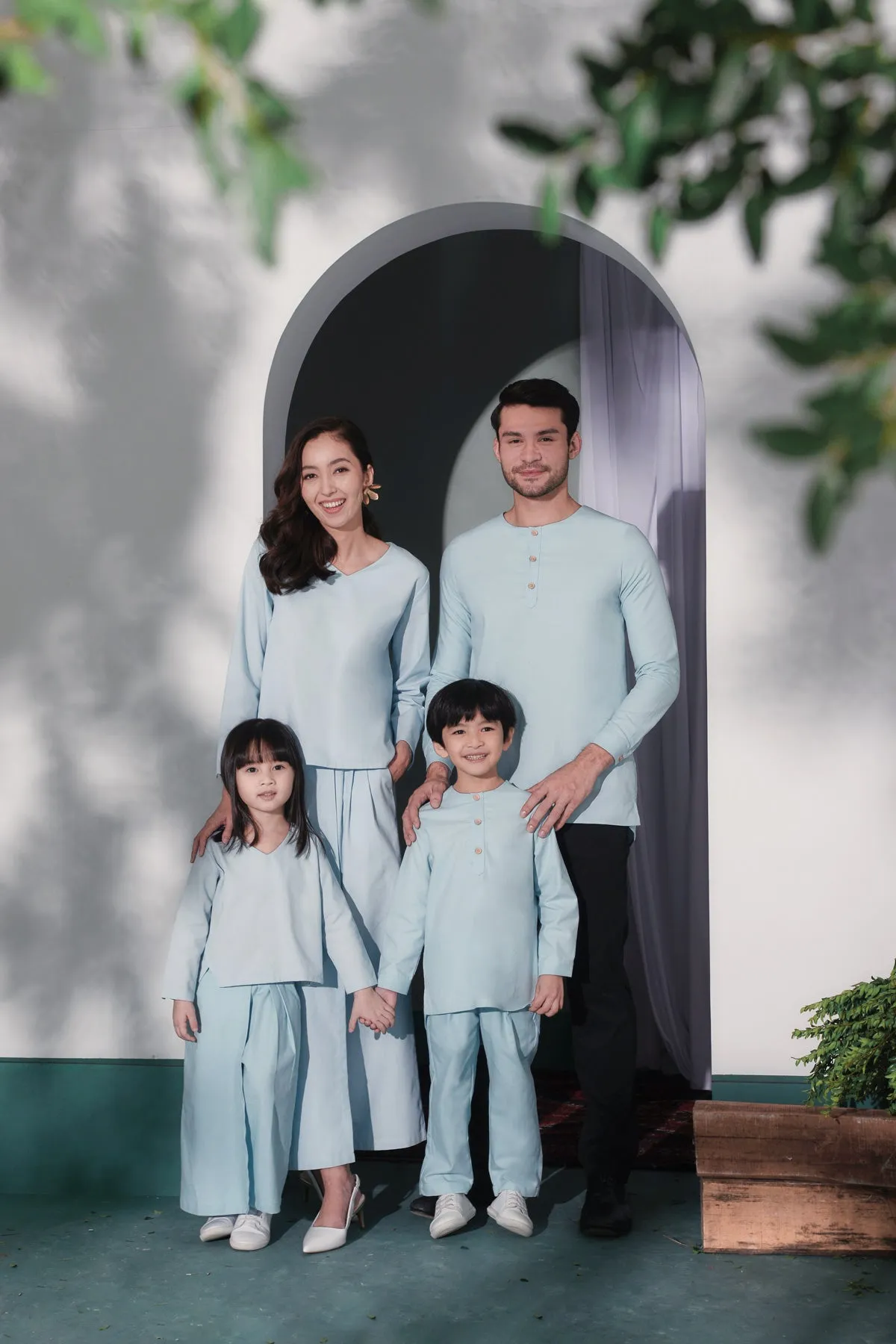 The Bayang Kurta - Light Blue