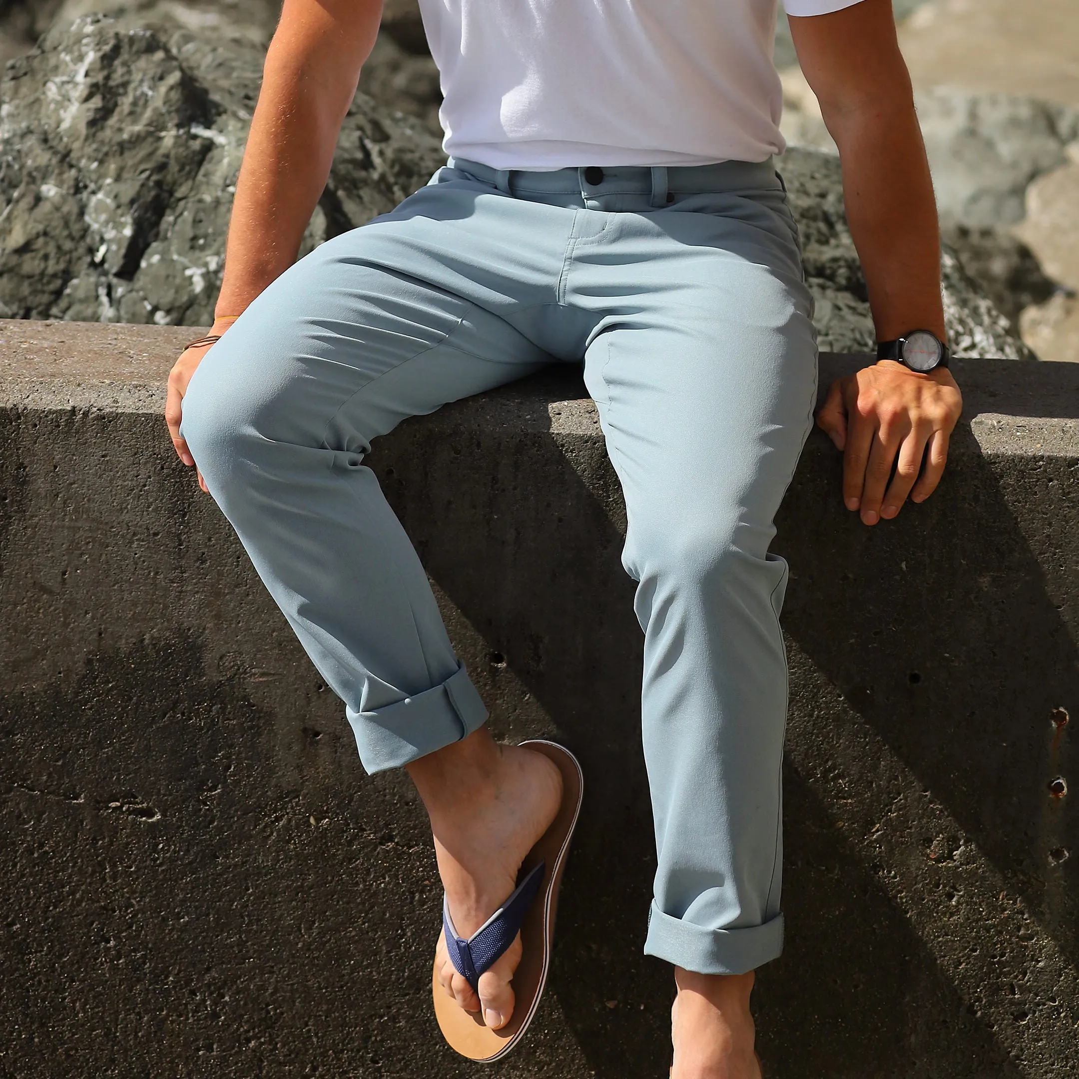 Tour Pant in Steely Blue