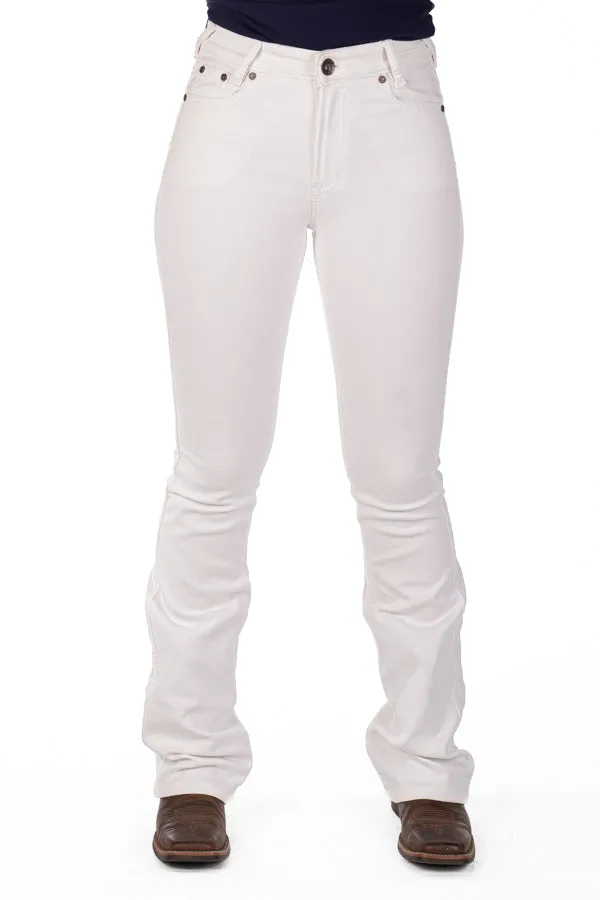 Ultra High Rise - SR2078 White Competition Jeans