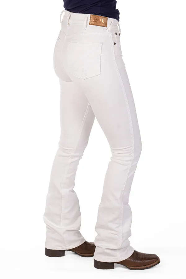 Ultra High Rise - SR2078 White Competition Jeans