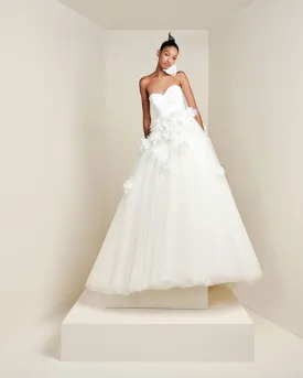 VRM444 – HORTENSIA SUMMER GARDENS BALLGOWN