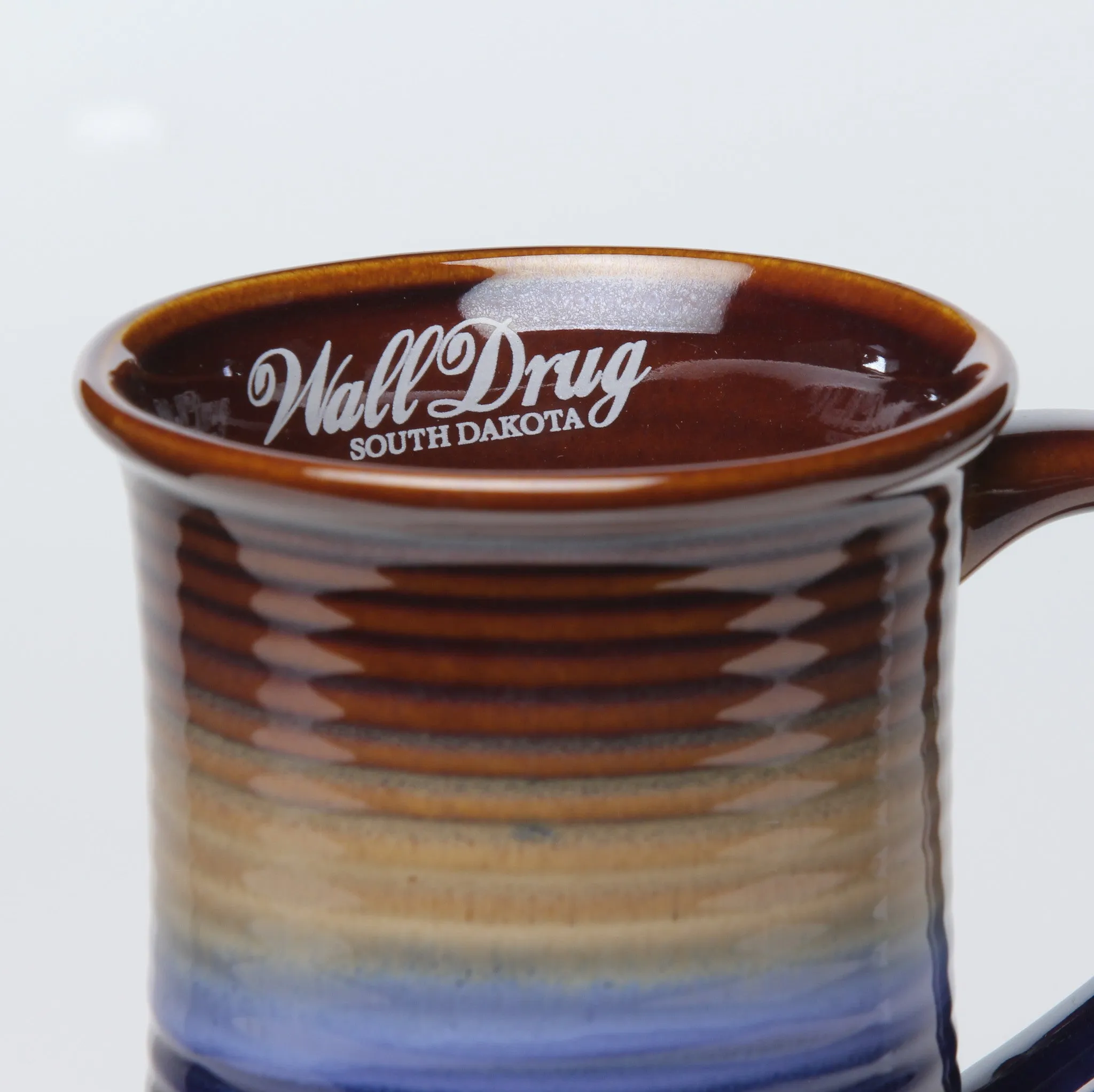 Wall Drug Blue Fade Mug