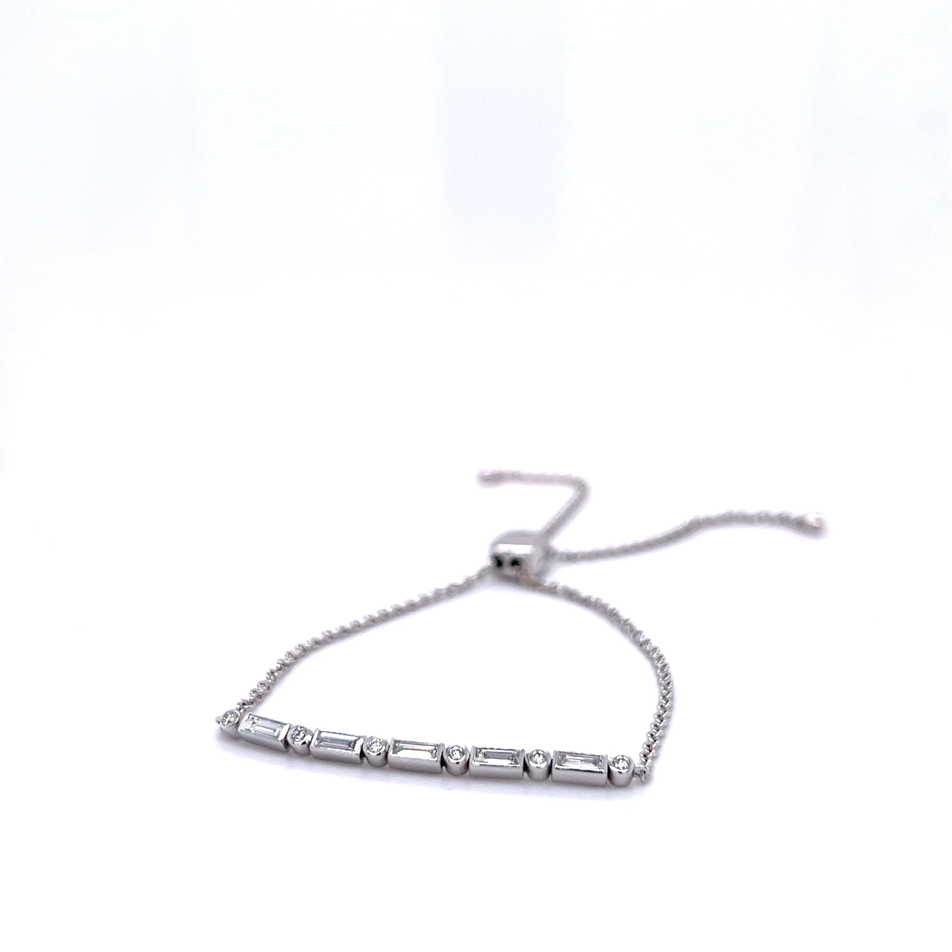 White Gold Diamond Bracelet