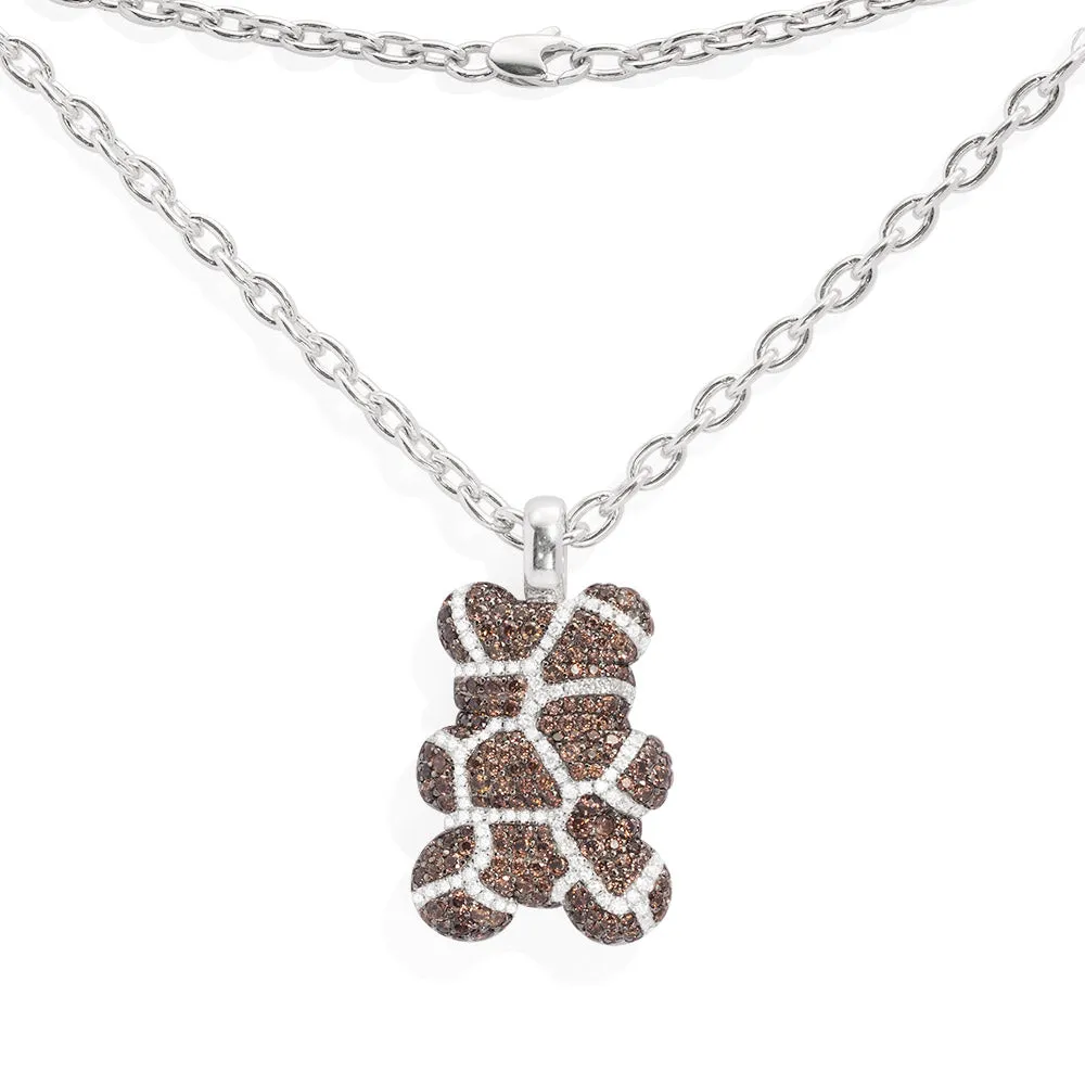 XL Savannah Yummy Bear Adjustable Necklace