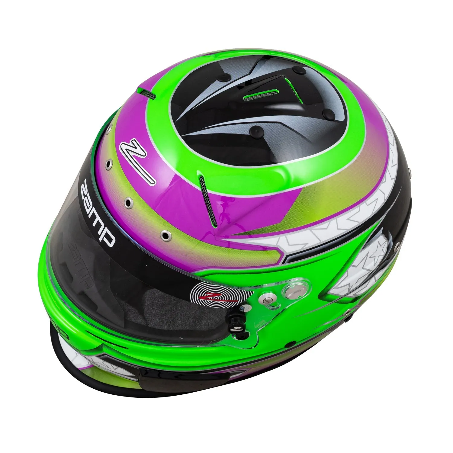 Zamp I RZ-70E Switch Graphic FIA 8859-2015 & Snell SA2020 Racing Helmet
